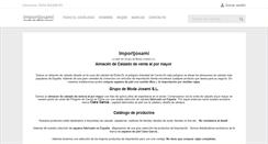 Desktop Screenshot of importjosami.com